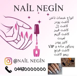 نمونه کار ادمین نگین حسینی