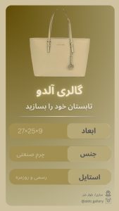 نمونه کار ادمین حانیه معینیان