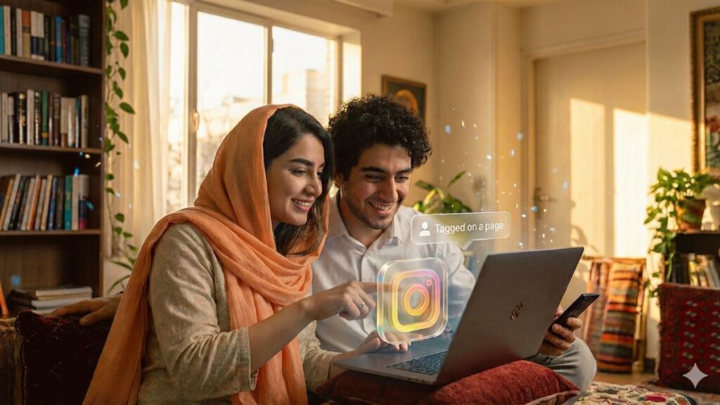 آموزش تگ کردن در اینستاگرام به شکل تصویری