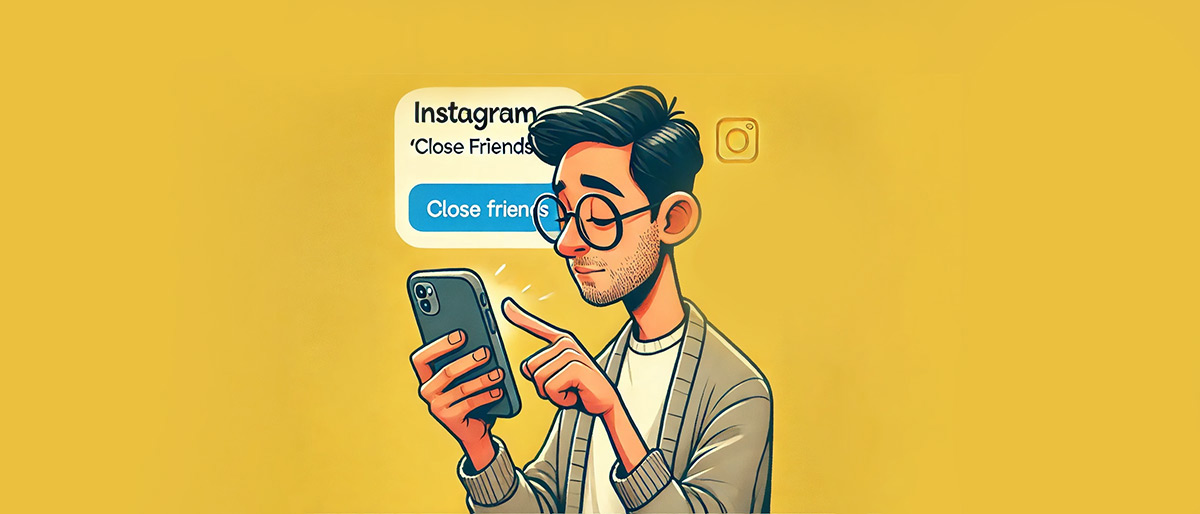 چطور ریلز یا پست کلوز فرند در اینستاگرام بگذاریم؟