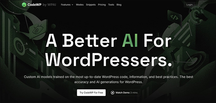 هوش مصنوعی کدنویسی CodeWP