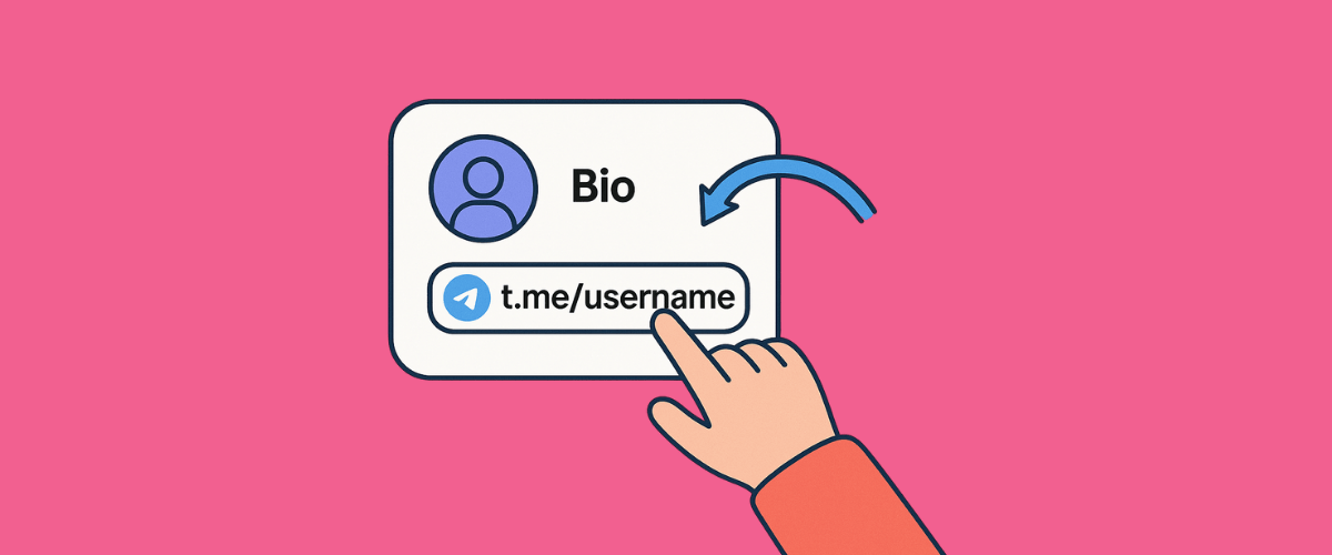 چطور لینک تلگرام را در بیوی اینستاگرام قرار دهیم؟ [راهنمای گام‌به‌گام]