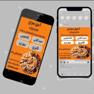 نمونه کار ادمین سمیرا عباسی