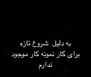 نمونه کار ادمین آوا صفاریان