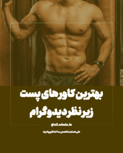 نمونه کار ادمین علی میرزاده‌