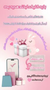 نمونه کار ادمین لعیا گماری