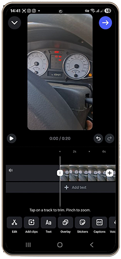 فیلم‌برداری محتوای ریلز