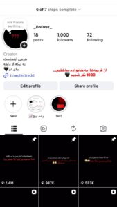 نمونه کار ادمین بیتا شینی