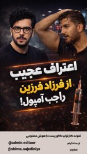 نمونه کار ادمین شیما ساجدی نیا