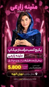 نمونه کار ادمین آیلین سلاق