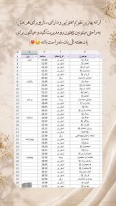 نمونه کار ادمین زینب نظام دوست